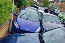 Stolen car is crashed before south Essex teens arrested and large knife seized