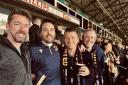 At Roots Hall - Nate Simon with Justin Rees and friends