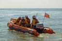 Search - Clacton RNLI volunteers helped Essex Police in the search for a missing person near Clacton