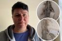 Agnija Nikitina says she and her children have all developed persistent coughs after being left for five years in damp, mouldy 'temporary' accommodation