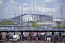 Notorious – traffic toll booths at the Dartford Crossing