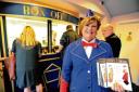 Programme seller – Ann Whittington has worked at the Palace Theatre for thirty years