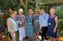 St Luke's Hospice open gardens committee members - Joanne, Lyn, Sandra Page, Sally, Martine and Carol.