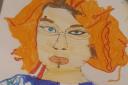 Competition entry - image of Stacie Smith by Alice Perry-Simpson aged 11.
