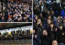 Backing Blues - Southend United supporters at Roots Hall