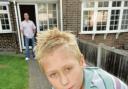 All better now – Joe Bland, 12 was one of the first people in Essex to contract swine flu