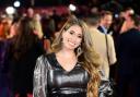 Stacey Solomon on the red carpet. Credit: PA