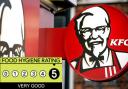 The food hygiene ratings for every KFC restaurant in Essex