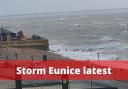 Storm Eunice: 90MPH winds recorded in Southend as town begins clear-up operation