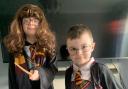 Carley Vincent felt like a 'bad mum' for dressing Samuel as Hermione - luckily he thought it was funny!
