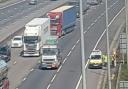 40-MINUTE delays on M25 in Essex after crash blocks part of motorway