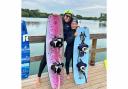 Shred sisters - a mum and daughter duo enjoying wakeboarding together