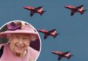Watch dozens of military aircraft soar above Colchester for jubilee celebrations