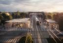 Artist impression of the revamped Stanford-le-Hope station