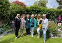 The open garden committee -  Martine, Jo, Sandra, Carol, Sally and Lyn Wilson