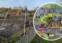 Photos show Basildon's new £225k play area and outdoor gym taking shape