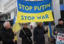 Southend high street demonstration marks one year since Russian invasion of Ukraine