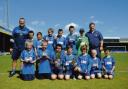 Pride — Forest Glade U11s show off their winners trophy for beating Concord Rangers