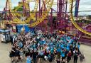 Recruiting - hundreds of school leavers at Adventure Island yesterday for Stockvale's 