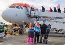 Holidaymakers celebrate with live DJ as popular Southend Airport route returns