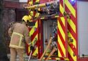 Blaze - Crews tackle workshop fire in south Essex