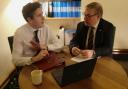 A meeting took place between Mark Francois MP and Rail Minister Huw Merriman