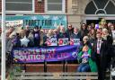 Anger - concern over the town council has prompted protests