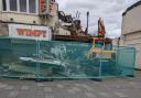 On site - construction workers have been spotted at Wimpy on Southend seafront