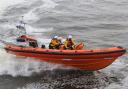 Launched - RNLI Southend lifeboat hovercraft