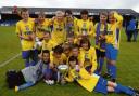 Yellow magic - Concord Rangers with the under 12 cup