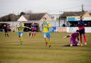 George Sykes - wheels away after opening the scoring for Canvey