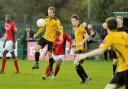 Old hand – Ben Wood has become a key figure in the East Thurrock midfield