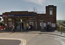 Incident - the emergency services rushed to Leigh station on Saturday morning