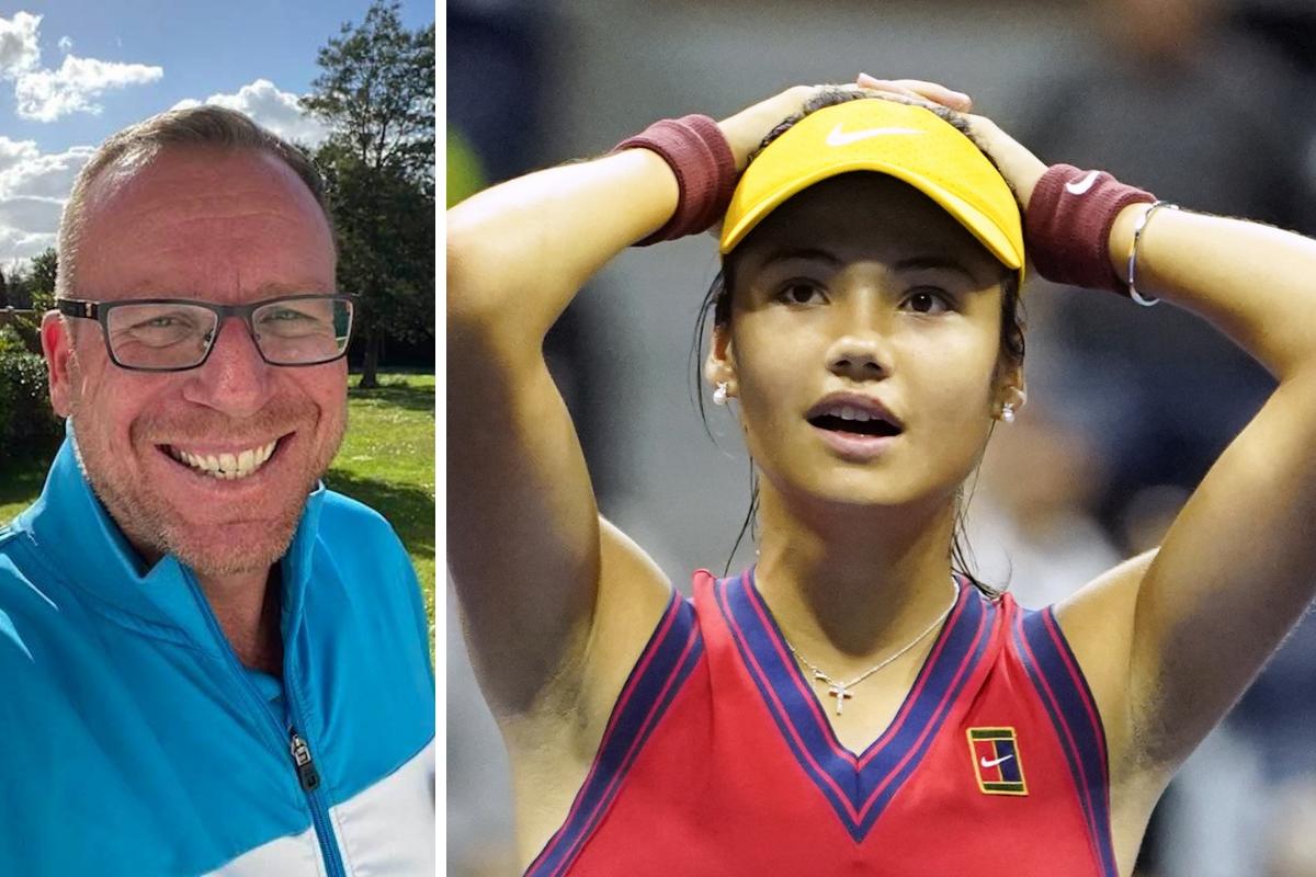 Hopeful - top tennis coach Jon Lee is hoping Emma Raducanu shock US Open success can encourage more female players to take up the sport.