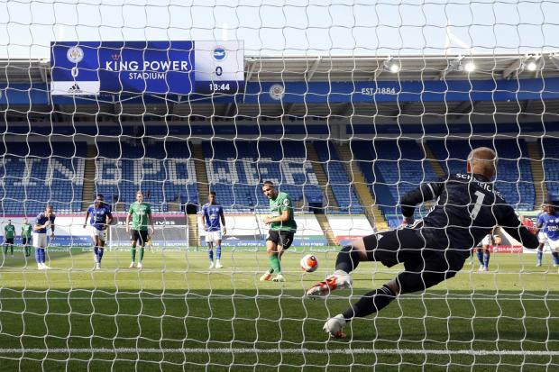 Neal Maupay saved penalty in the goalless draw at the King Power Stadium last June was one of the closest occasions that have Brighton have come to beating Leicester in the Premier League