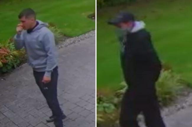 Police hunt two men after burglars attempt to raid home