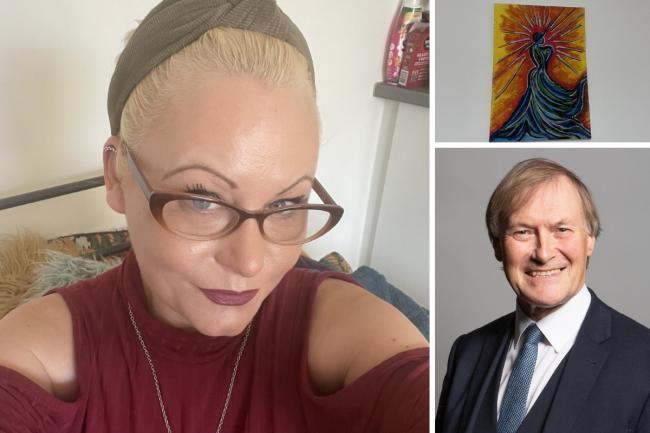 Emma Sayer says the late Sir David Amess saved her life when she found herself homeless in 2018.