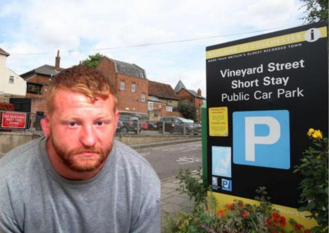Brodie Groome, 27, threw a punch after a late-night confrontation between two groups in Vineyard Street, Colchester, in August last year