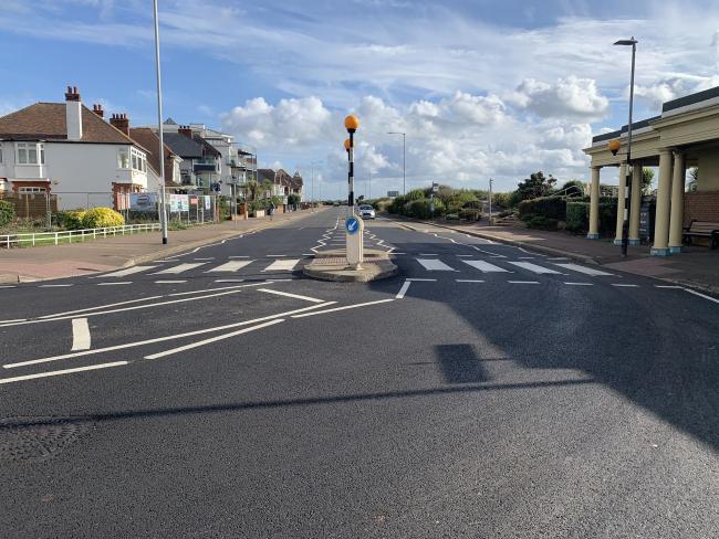 Revamped - Chalkwell Esplanade. Pic: Southend Council