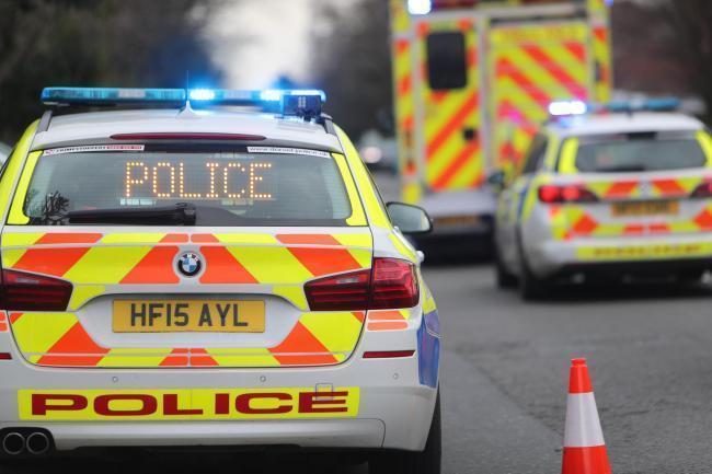 Part of M25 in Essex shut after serious crash sees car leave road and catch fire