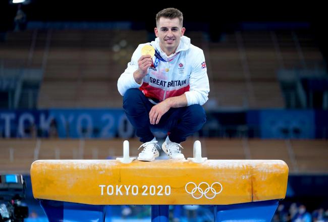 Champion - six-time Olympic medallist Max Whitlock has been made an OBE for services to gymnastics after adding to his roll of honour at the Tokyo Games