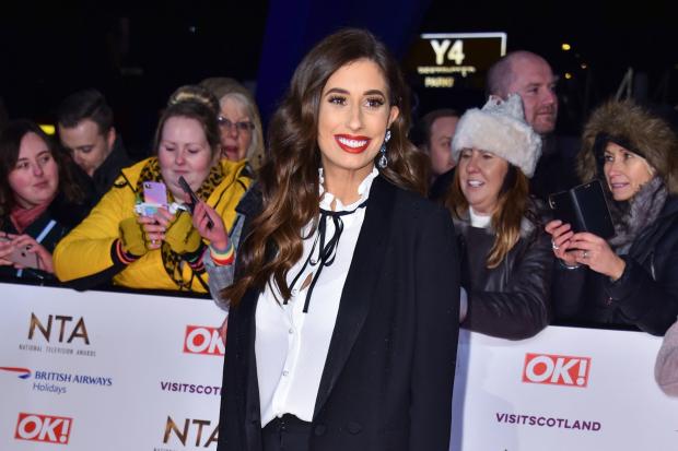Echo: Stacey Solomon has been sharing updates whilst creating a 'man cabe' room for her fiance Joe Swash (PA)