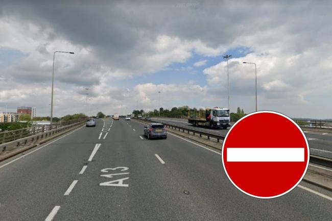 Key stretch of A13 to close for 27 nights - here's what you need to know