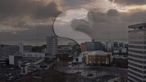A still from the film 'S' for Southend by Aaron Shrimpton, which the exhibition is named after