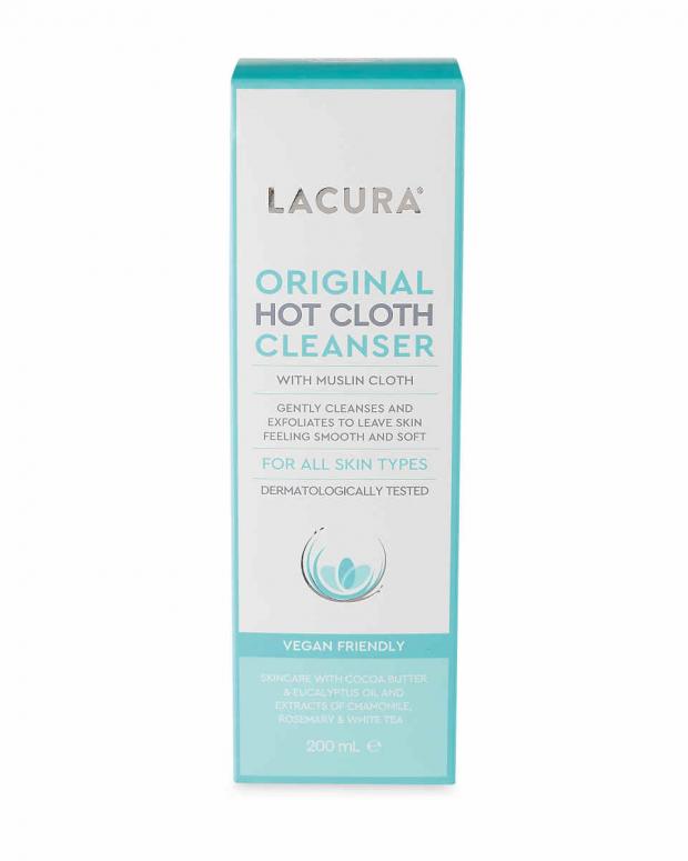 Echo: Lacura Original Hot Cloth Cleanser (Aldi)