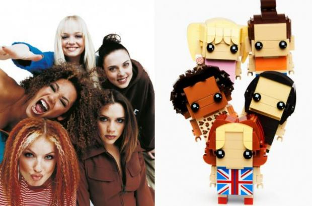 Echo: Real Spice Girls vs LEGO Spice Girls. Credit: Rankin/ LEGO