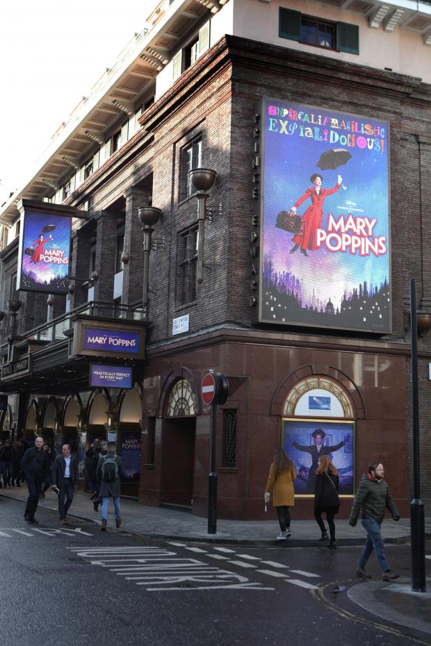 Echo: Mary Poppins the Musical. Credit: PA