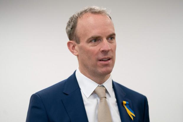 Deputy Prime Minister and Justice Secretary Dominic Raab