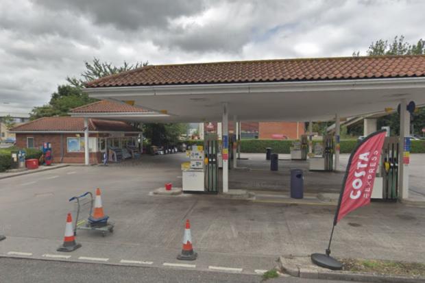 Echo:  The Tesco Extra petrol station used by Mr Cupis in Trowbridge, Wiltshire, pictured. Photo via Google Maps.