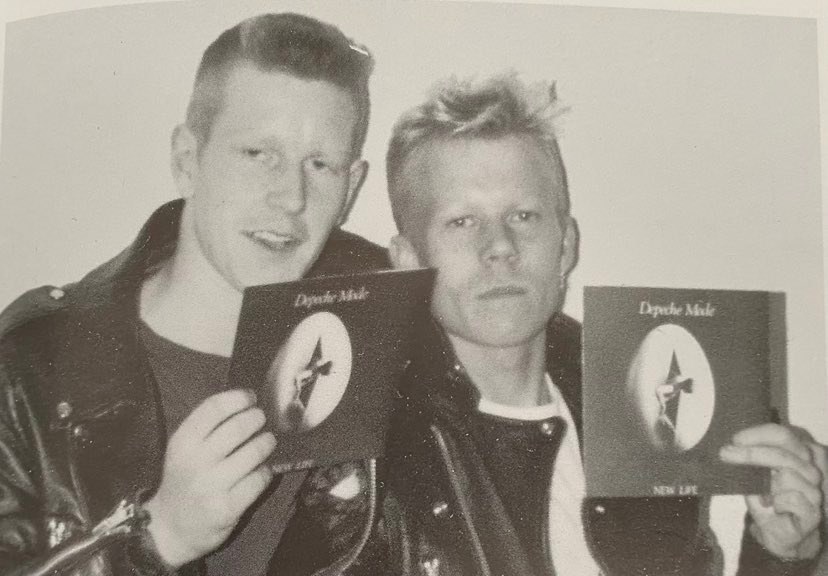 Photo of Andrew Fletcher and Vince Clarke - 1981. Pic: Deb Danahay